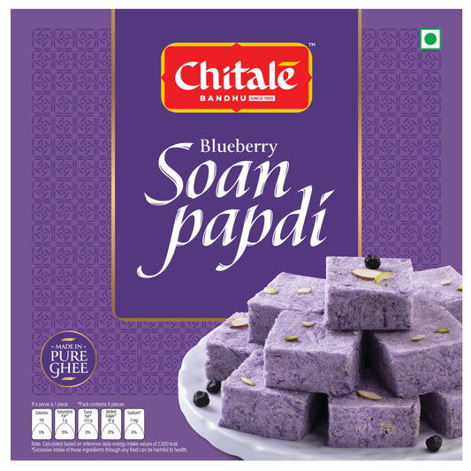 Soan Papdi Blueberry - Chitale Bandhu