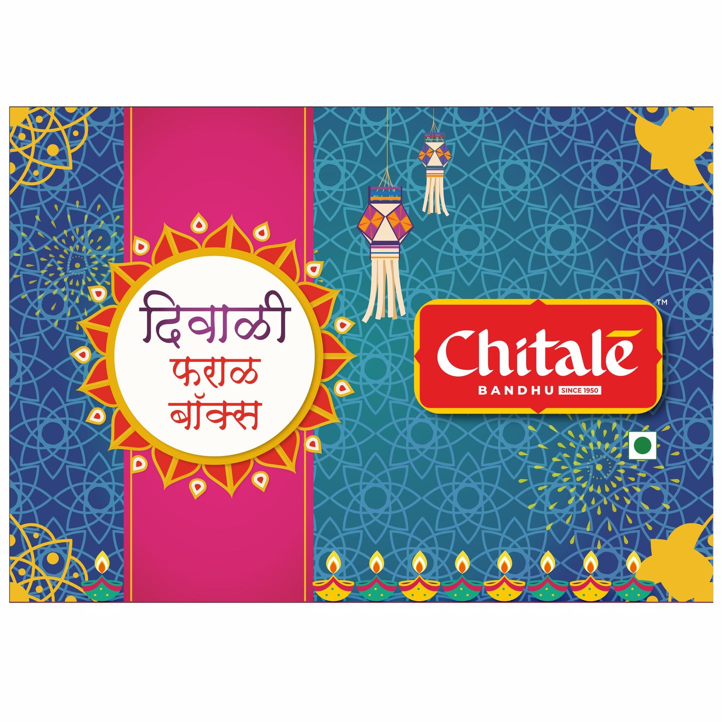 Diwali Faral Box - 850gm - Chitale Bandhu