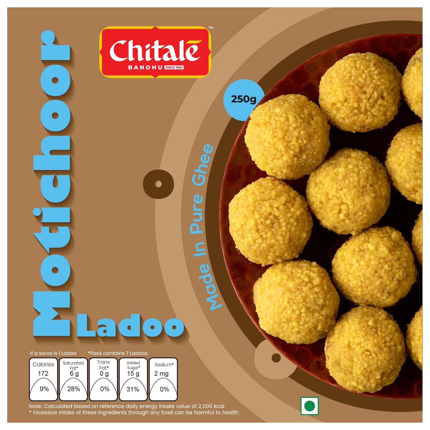 Motichoor Ladoo - Chitale Bandhu