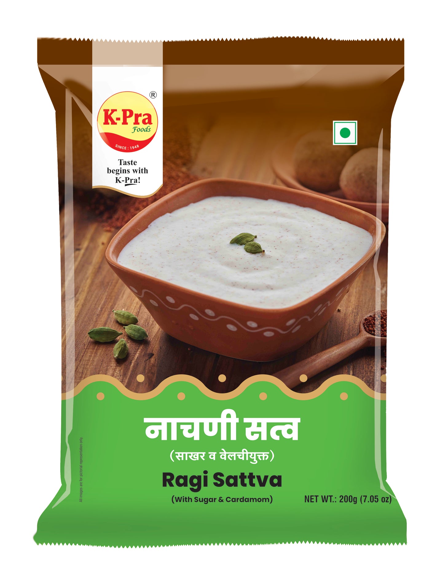 Ragi Satva With Sugar- K-Pra