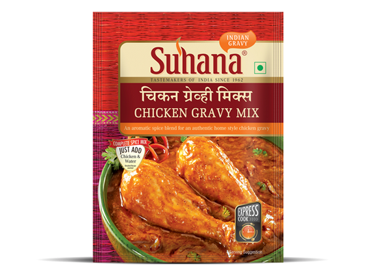 Suhana Chicken Gravy Spice Mix 40g Pouch