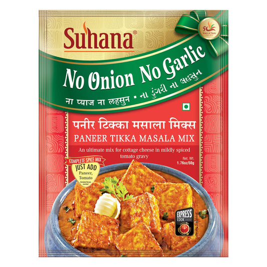 Suhana Paneer Tikka No Onion No Garlic Spice Mix Pouch