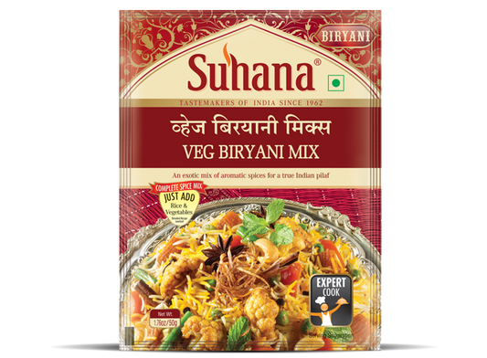 Suhana Veg Biryani Spice Mix Pouch