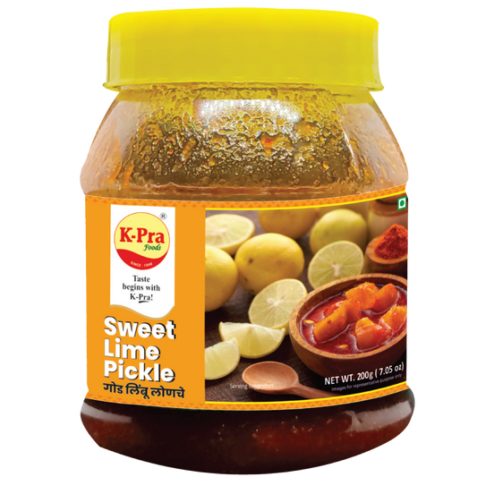 Sweet Lemon Pickle Jar 200gm K-Pra