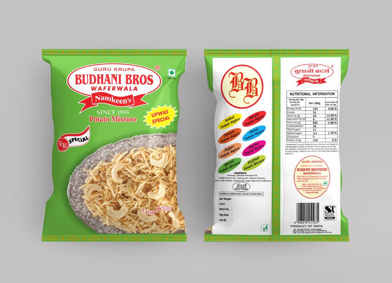 Special Potato Mixture - Budhani