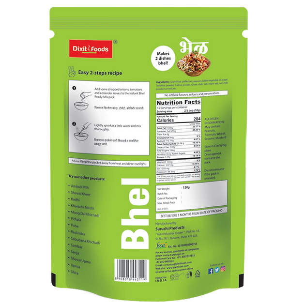 Instant Bhel - Dixit Foods