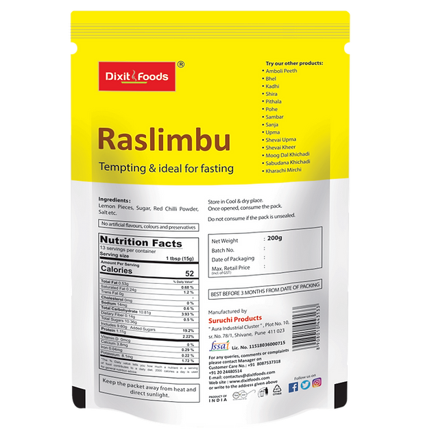 Raslimbu - DIXIT FOODS