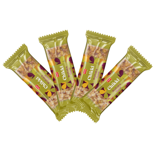 Dryfruit & Elaichi Chikki Pack of 4 - Chitale Bandhu