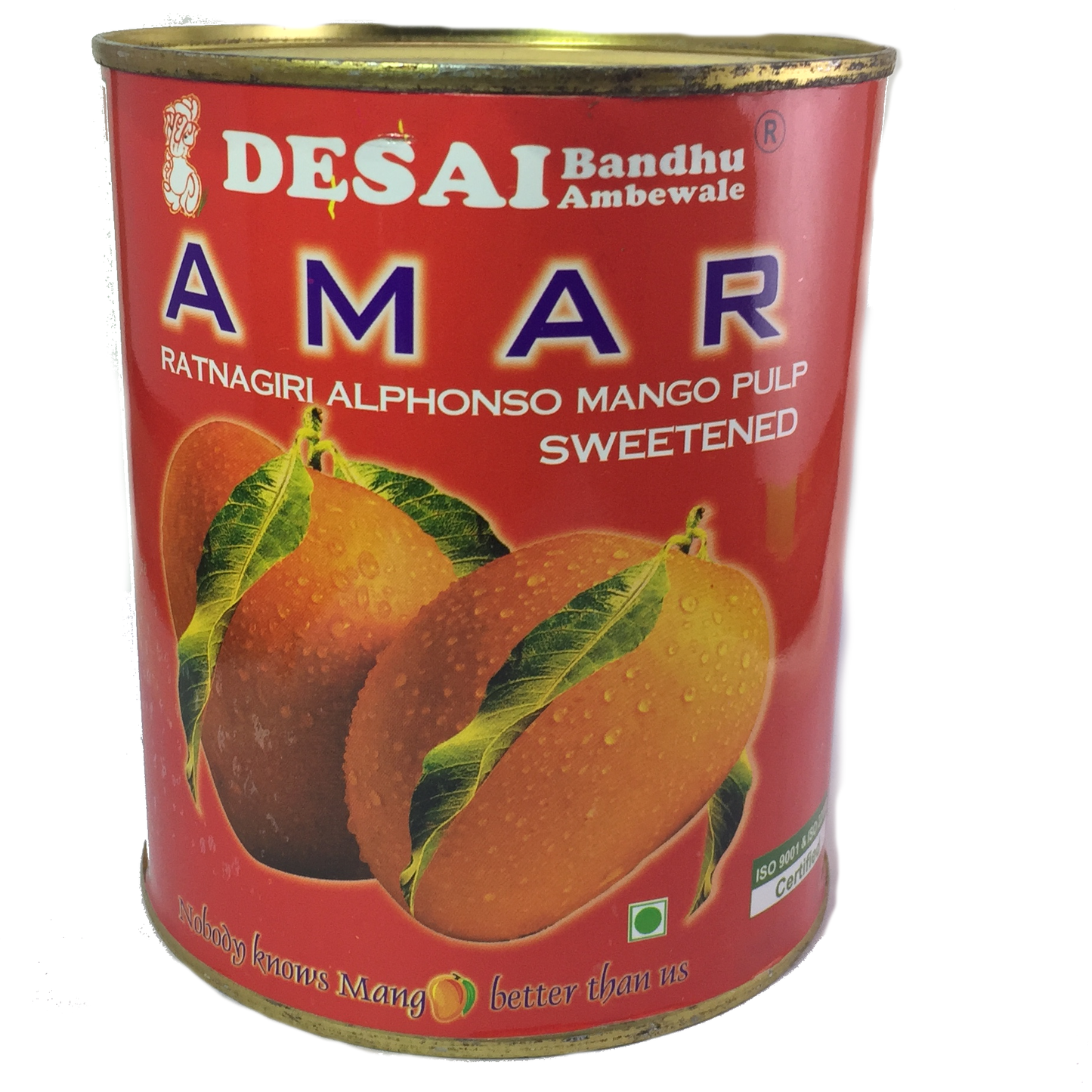 AMAR ALPHANSO MANGO PULP TIN- DESAI BANDHU AMBEWALE - SWIFTINDI