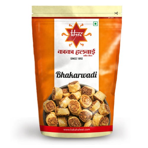 Bakarwadi - -Kaka Halwai Sweet Centre-