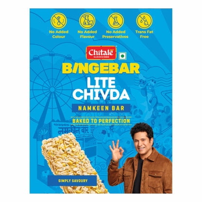 Bingebar Lite Chivda 100gm - Chitale Bandhu