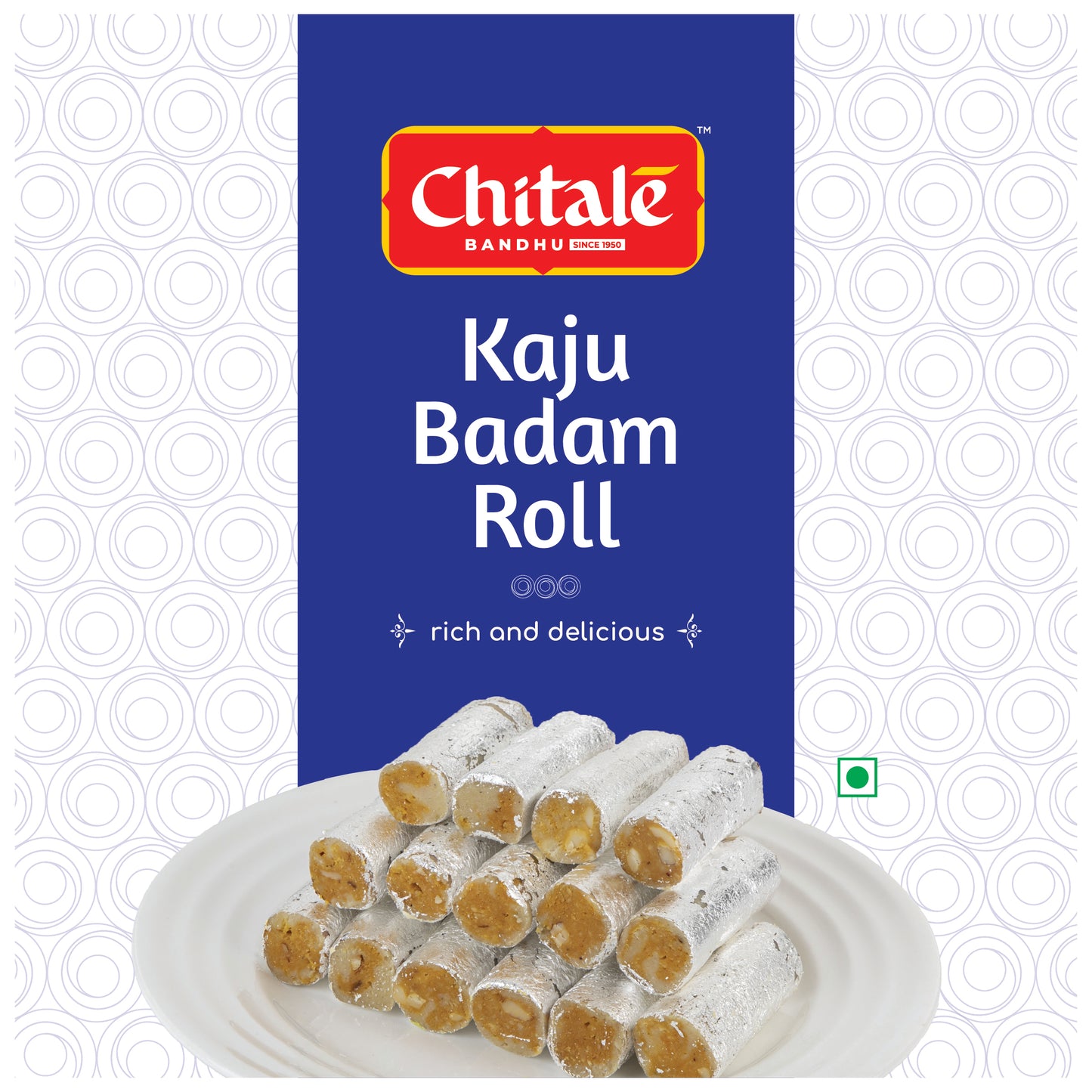 Kaju Badam Roll - Chitale Bandhu