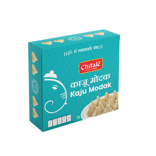 Kaju Modak - 21 Pcs - Chitale Bandhu Mithaiwale