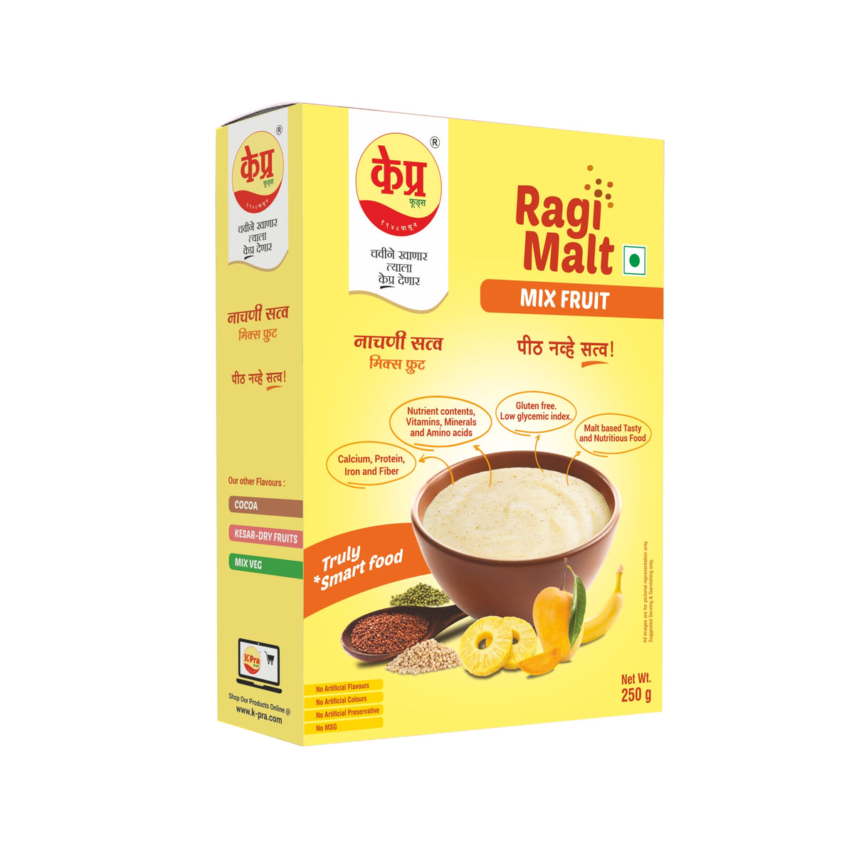 Ragi Malt Mix Fruit- K-Pra – SwiftIndi