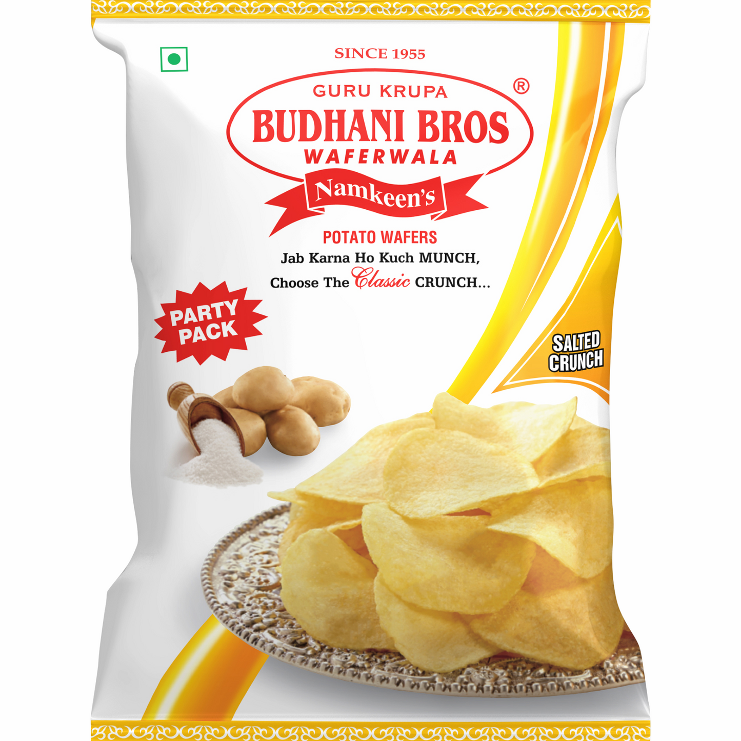 Potato Wafers Salted - Budhani
