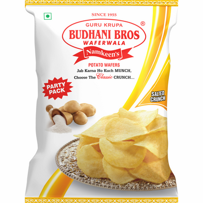 Potato Wafers Salted - Budhani