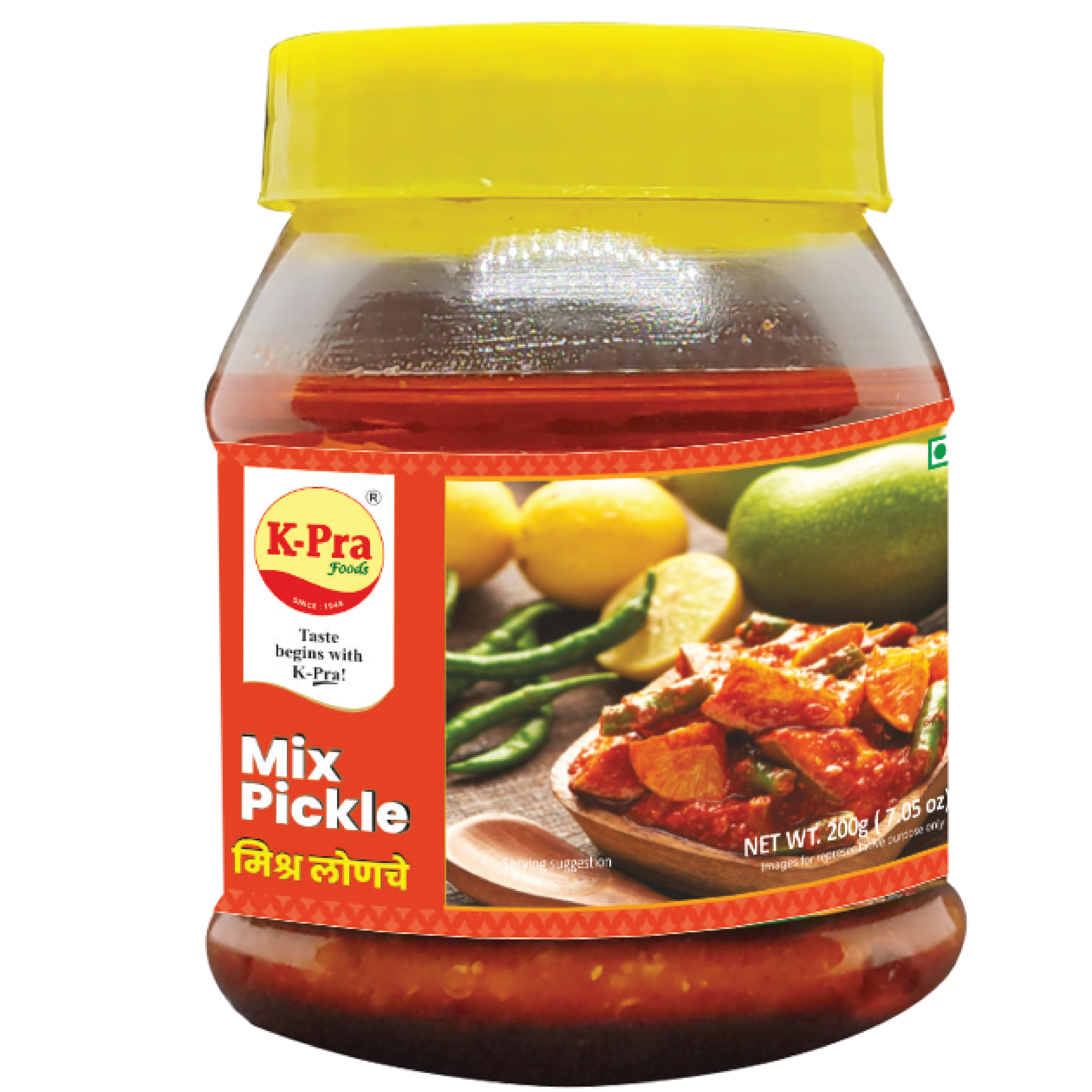 Mix Pickle Jar 300gm K-Pra – SwiftIndi