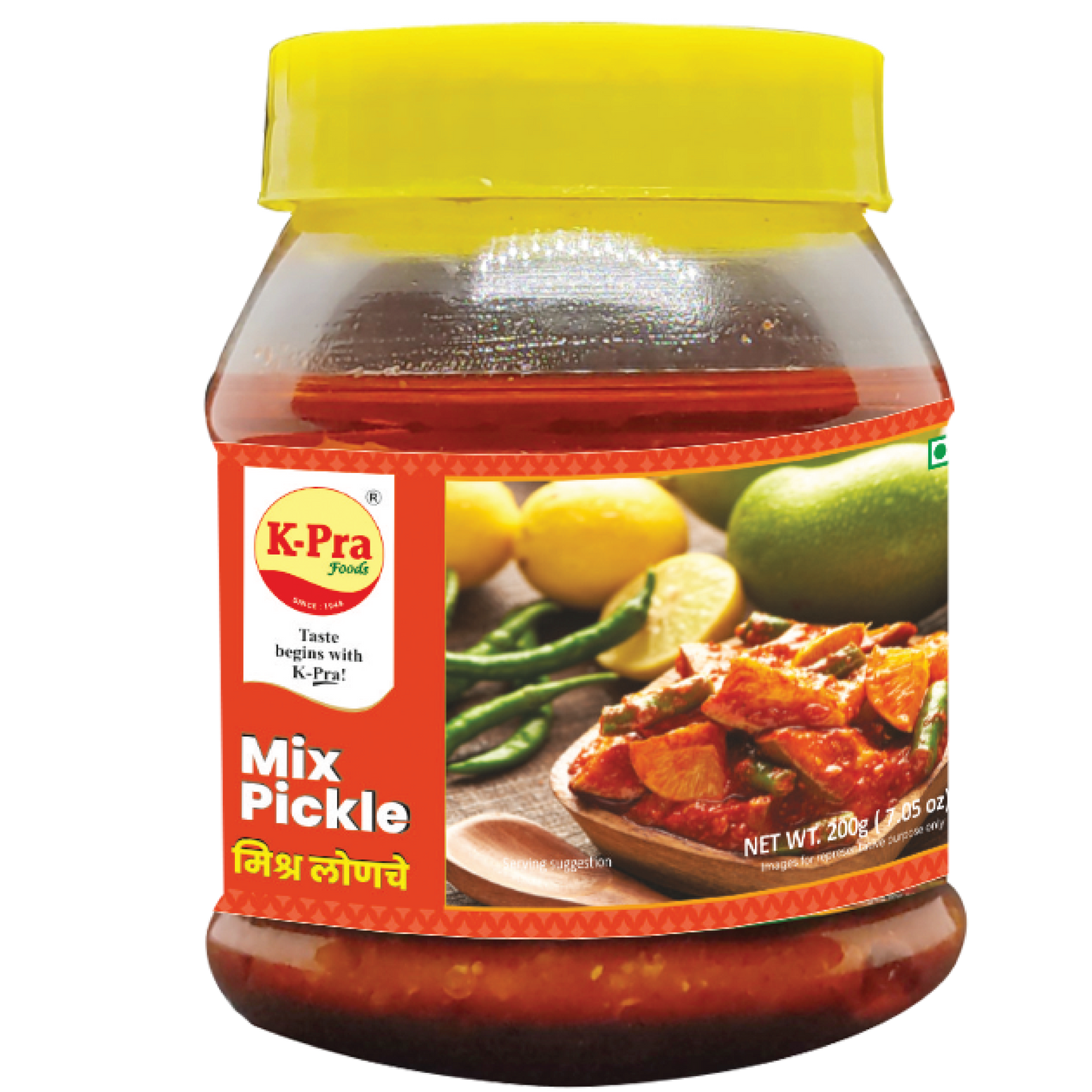 Mix Pickle Jar 300gm K-Pra