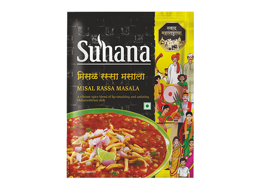Suhana Misal Rassa Masala 25g Pouch