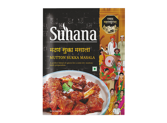 Suhana Mutton Sukka Masala 25g Pouch
