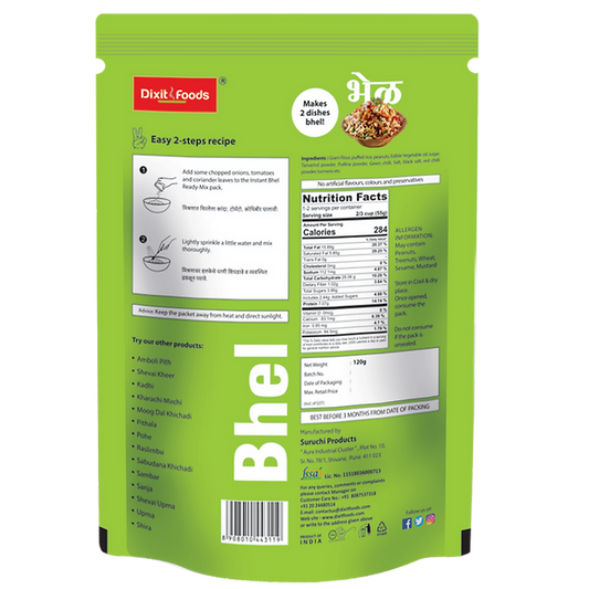 Instant Bhel - Dixit Foods