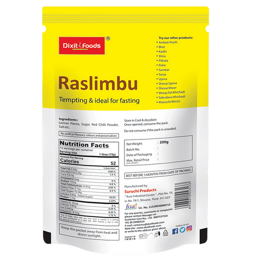 Raslimbu - DIXIT FOODS