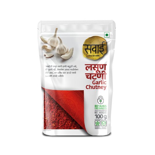 Sawai Lasun Chutney - 100gm