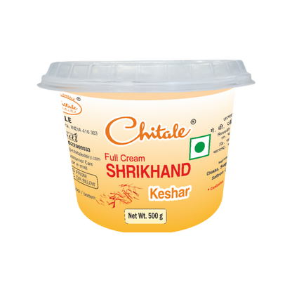 Full Cream Shrikhand Keshar - Chitale Bandhu Mithaiwale