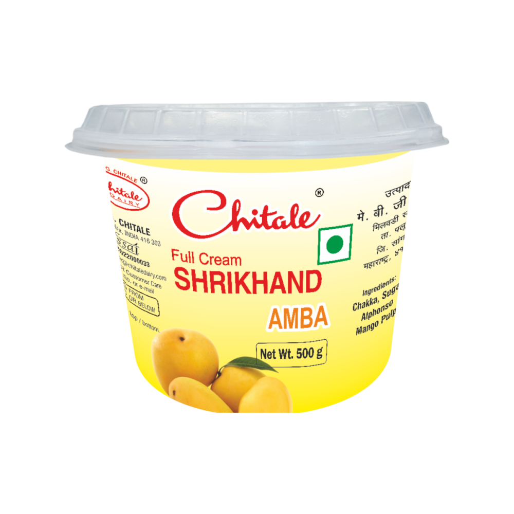 Full Cream Shrikhand Amba - Chitale Bandhu Mithaiwale