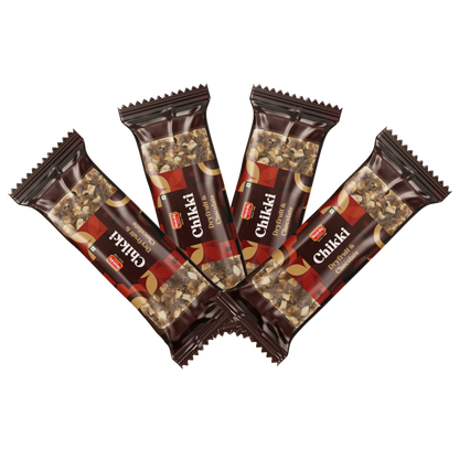 Dryfruit & Chocolate Chikki Pack of 4 - Chitale Bandhu Mithaiwale