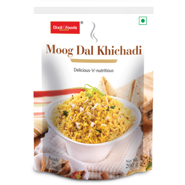 Instant Moong Dal Khichdi  - Dixit Foods - SWIFTINDI