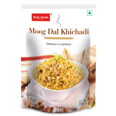 Instant Moong Dal Khichdi - Dixit Foods - SWIFTINDI