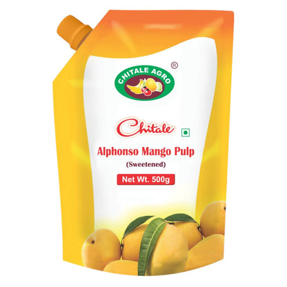 Alphonso Mango Pulp (Sweetened) Pulp Chitale Bandhu Mithaiwale 