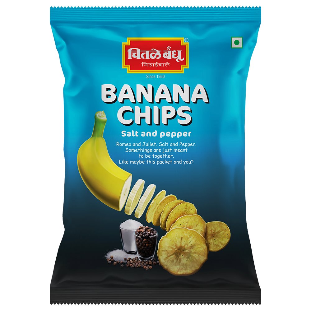 Banana Chips Salt And Pepper Namkeens Chitale Bandhu Mithaiwale