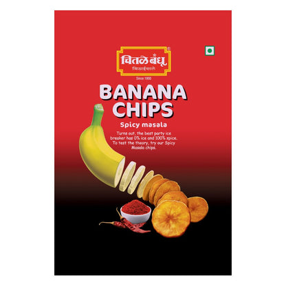 Banana Chips Spicy Masala Namkeens Chitale Bandhu Mithaiwale 