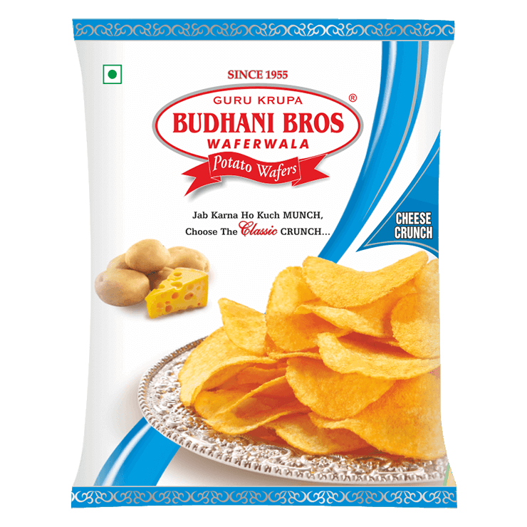 Potato Wafers Cheese - Budhani - SWIFTINDI