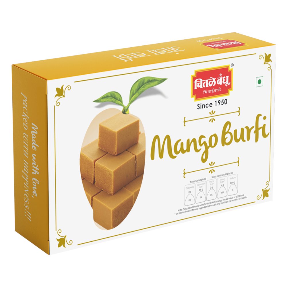 Mango Burfi Sweets Chitale Bandhu Mithaiwale 