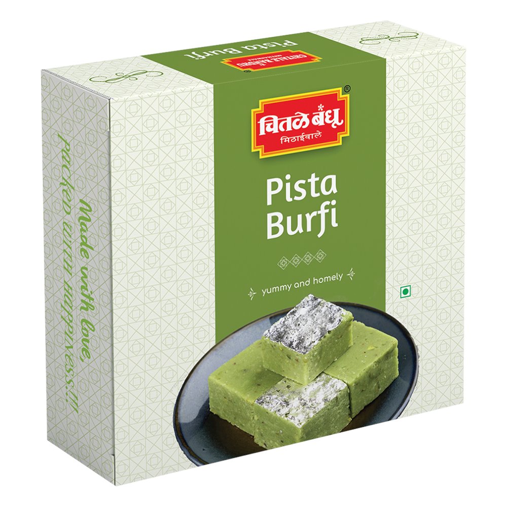 Pista Burfi Sweets Chitale Bandhu Mithaiwale 