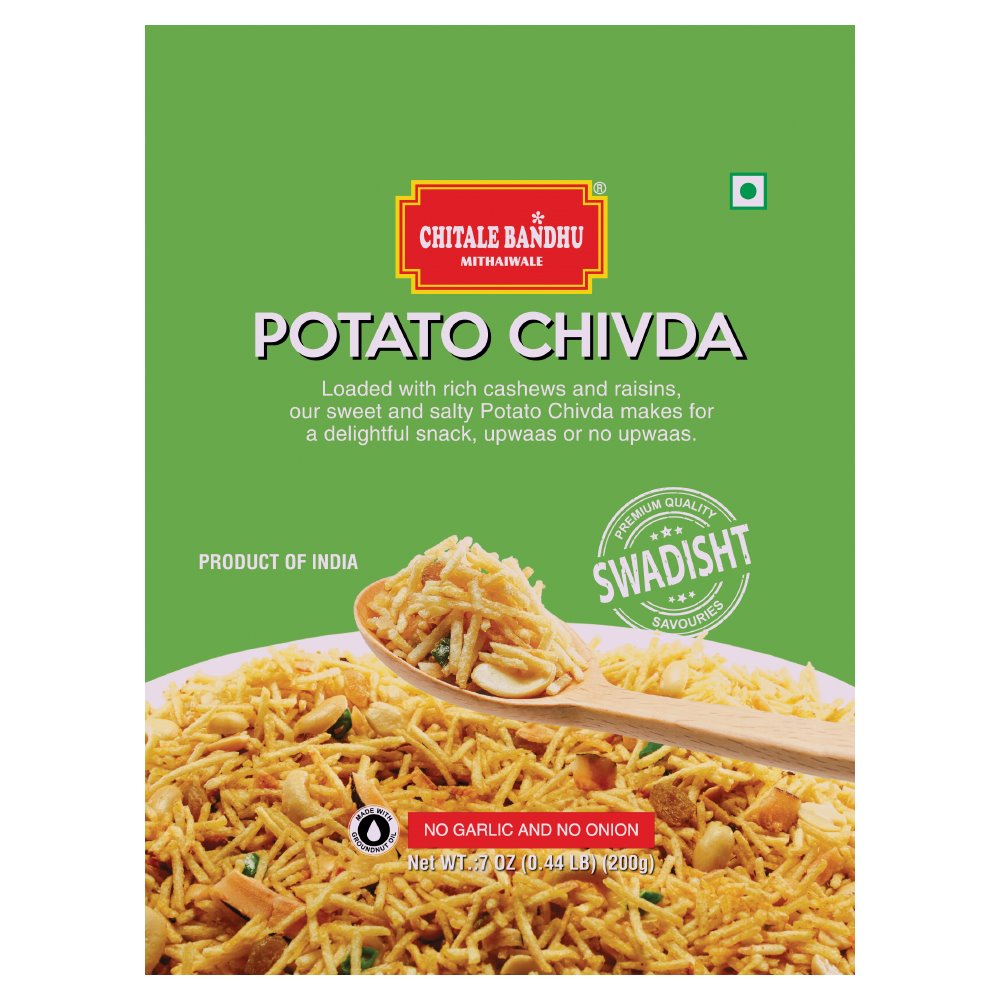 Potato Chivda Namkeens Chitale Bandhu Mithaiwale 