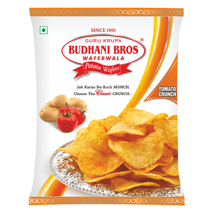 Potato Wafers Tomato - Budhani - SWIFTINDI