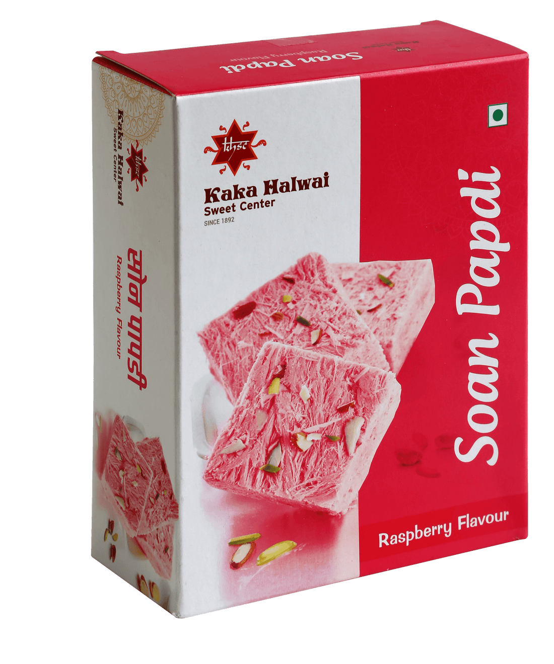 Raspberry Soanpapdi - Kaka Halwai Sweet Centre – SwiftIndi